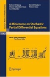 Robert C. Dalang, Carl Mueller, David Nualart  A minicourse on stochastic partial differential equations