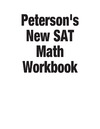 Peterson's  New SAT Math Workbook