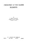 Hopkins B. S  Chemistry of the Rarer Elements