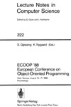 Stein Gjessing, Kristen Nygaard  ECOOP'88 European Conference on Object-Oriented Programming