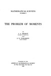 Shohat J., Tamarkin J.  The Problem of Moments (Rev. Edition)(Mathematical Surveys and Monographs 1)