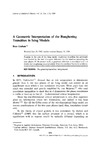 Graham R.  A Geometric Interpretation of the Roughening Transition in Ising Models