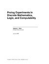 Hein J. — Prolog experiments in discrete mathematics, logic, and computability