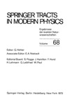 Hohler G.  Springer tracts in modern physics. Volume 68