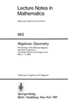 Libgober A., Wagreich P.  Algebraic Geometry. Proc. conf. Chicago, 1980