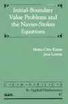 Kreiss H., Lorenz J.  Initial-boundary value problems and the Navier-Stokes equations