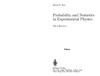 Roe B.  Probability and Statistics in Experimental Physics
