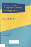 Bartle R.  Solutions manual to a Modern Theory of Integration