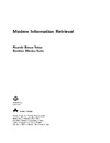 Baeza-Yates R., Ribeiro-Neto B.  Modern Information Retrieval