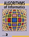 Ivanyi A. (ed.)  Algorithms of informatics. Applications. Volume 2