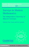 Prasolov V., Ilyashenko Y.  Surveys in Modern Mathematics