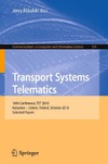 Mikulski J.  Transport Systems Telematics (Communications in Computer and Information Science, 104)