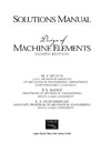 M.F. Spotts  Solutions manual