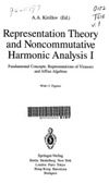 A. A. Kirillov  Representation Theory  and Noncommutative  Harmonic Analysis I