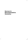 Higson N., Roe J.  Surveys in noncommutative geometry