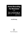 Strong J.  Home Recording For Musicians For Dummies (For Dummies (Computer Tech))