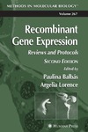 Balbas P., Lorence A.  Recombinant Gene Expression: Reviews and Protocols (Methods in Molecular Biology)