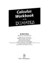 Ryan M.  Calculus Workbook For Dummies