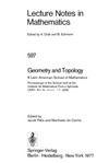 Palis J., DoCarmo M.  Geometry and Topology