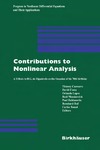 Thierry Cazenave  Contributions to Nonlinear Analysis