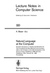 Blaser A.  Natural Language at the Computer