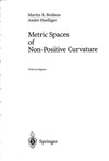 Bridson M.R., Haefliger A.  Metric spaces of non-positive curvature