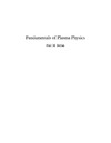 Bellan P.  Fundamentals Of Plasma Physics