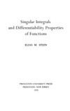 Stein E.  Singular integrals and differentiability properties of functions