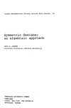 Lander E.  Symmetric Designs: An Algebraic Approach (London Mathematical Society Lecture Note Series)