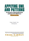 Larman C.  Applying Uml And Patterns - An Introduction To Object Oriented Programming