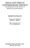 Schlick M.  Space and time in contemporary physics: An introduction to the theory of relativity and gravitation