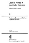 Bjorner D., Jones C.  The Vienna Development Method: The Meta-Language (Lecture Notes in Computer Science)