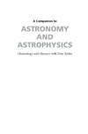 Lang K.  A Companion To Astronomy And Astrophysics