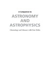 Lang K.  A companion to astronomy and astrophysics