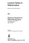 Bulirsch R., Grigorieff R., Schroder J.  Numerical Treatment of Differential Equations