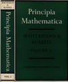 Whitehead A., Russell B.  Principia Mathematica. Volume 1