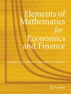 Mavron V., Phillips T.  Elements of Mathematics for Economics and Finance