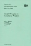 Bierstedt K., Bonet J., Maestre M.  Recent progress in functional analysis Proc. Valencia 2000