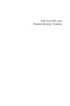 Lee Y.  Self-Assembly and Nanotechnology Systems: Design, Characterization, and Applications