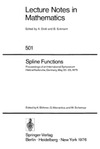 Bohmer K., Meinardus G., Schempp W.  Spline Functions