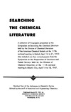 0  Searching the Chemical Literature (Advances in Chemistry Series 004)