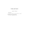 Walker J.L.  Codes and Curves (Student Mathematical Library, Vol. 7) (Student Mathematical Library, V. 7.)