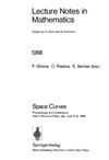 Ghione F., Peskine C., Sernesi E.  Space Curves
