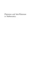 Balaguer M.  Platonism and anti-platonism in mathematics