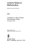 Hilton P.  Localization in Group Theory and Homotopy Theory