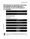 0  IEEE Standard for Information Technology, Osi Application Program Interfaces-File Transfer, Access, and Management (C Language) (Ieee Std 1238.1