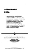 Horsley L.H.  Azeotropic  Data  (Advances in Chemistry 006)