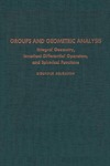 Helgason S.  Group and Geometric Analysis: Integral Geometry, Invariant Differential Operators and Spherical Functions