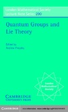 Pressley A.  Quantum Groups and Lie Theory
