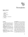 Donald T. — Encyclopedia of Earth Sciences Series. Solid earth geophysics 499-511 Tectonophysics